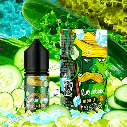 Набор для самозамеса In Bottle Puzzle Salt 30 мл (50 мг) - Cucumbero (Огурец)